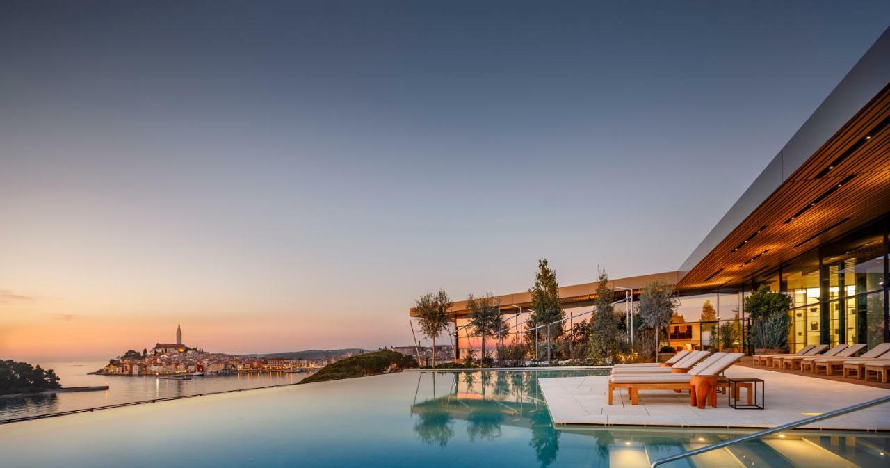 Grand Park Hotel Rovinj By Maistra Collection Esterno foto The view from the pool